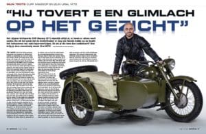 Cliff Massop – Ural M72 zijspan