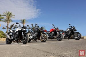 Honda hornet CB1000SP 2025 vier kleuren